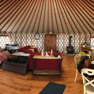 The Lost Yurt, Coastal Seclusion