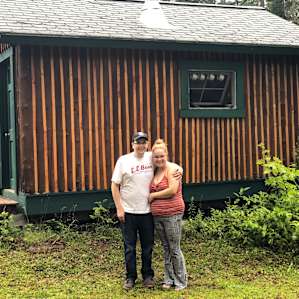 Log Cabin in the Woods