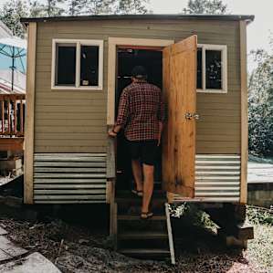 Tiny house/glamping site.
