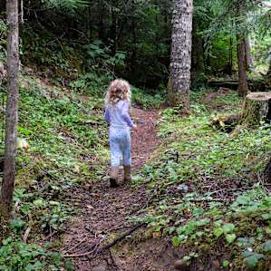 hiking around