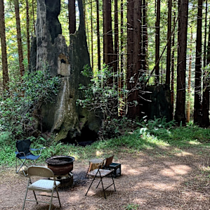 Here's everything that was set up at the camp for us.