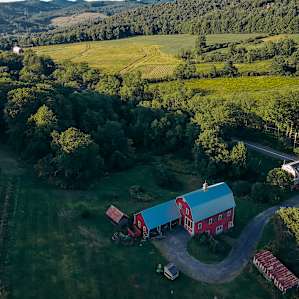 Our site from overhead!