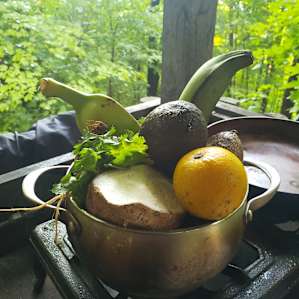 Dominican sancocho( hearty soup)