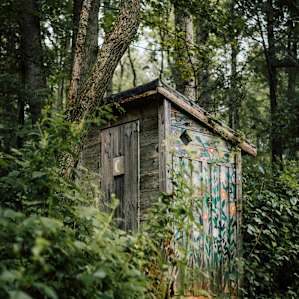 Nestled in on a Forest Farm