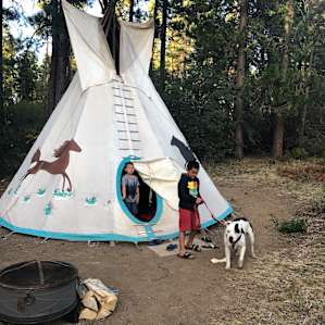#5 Many Lakes Native Tipi