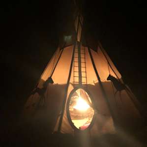 #5 Many Lakes Native Tipi