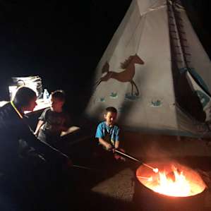 #5 Many Lakes Native Tipi