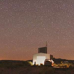 The stars at the cabin at night!!