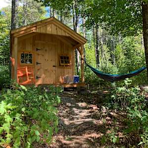 Our cozy little cabin.