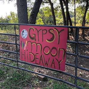 Entrance to the Gypsy Moon Hideaway.