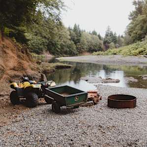 Humptulips Valley river camp