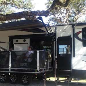 Our Land Yacht in Boondocking site 5!