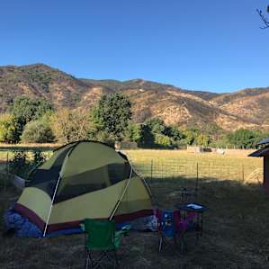 Camp at the goat farm