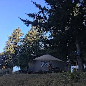 The Lost Yurt, Coastal Seclusion