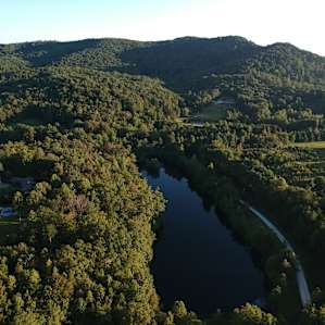Mountain Shadow Lake and Farm