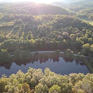 Mountain Shadow Lake and Farm