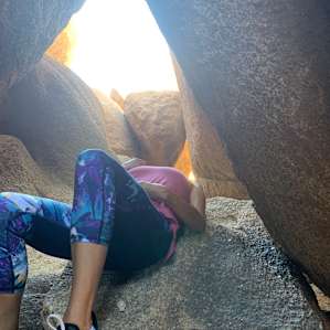 Nice place to cool down and relax while climbing