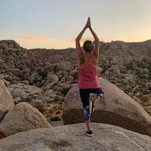 Yoga on top of one of the highest rocks. Rejuvenating!!!