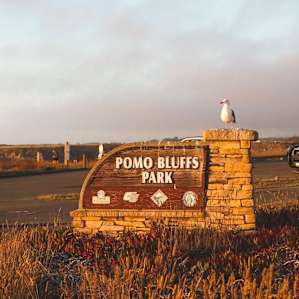 Pomo Bluffs Park is about 10 minutes away- a great place to see the sunset.