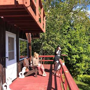 back porch!