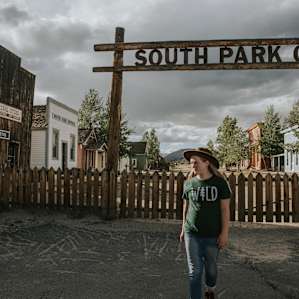 Nearby town of Fairplay has a historic South Park City.