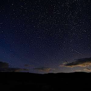 This spot is perfect for nighttime stargazing.
