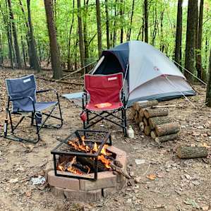 Wooded Get Away Tent Camping