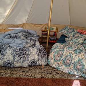 Glamping at Folsom Lake Site #4