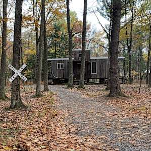 Caboose House in beautiful NY