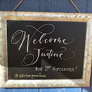 A sweet welcome from the hosts!