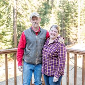 The hosts of Cornucopia Lodge, Jeff & Sarah Artley! They are very friendly and accommodating, they'll make you feel right at home!