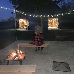 Nothing better than hanging out by the camp fire eating smores on a chilly fall night