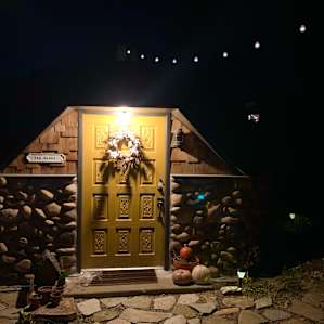Well lit at night!