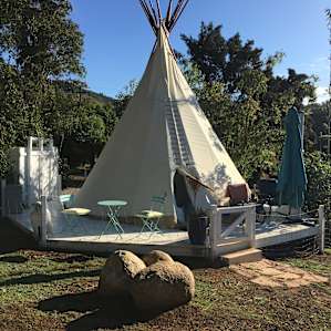 22' Tipi at Wishing Well mini Ranch