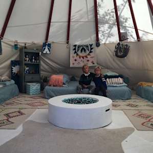 22' Tipi at Wishing Well mini Ranch