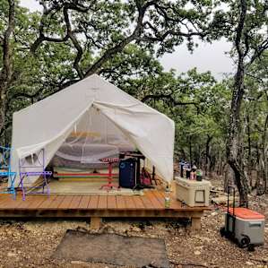 Glamping Cargo Tent