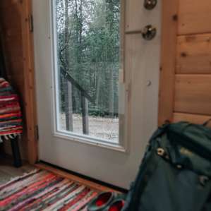 I love all the windows in the tiny house, makes you feel like you're outside!