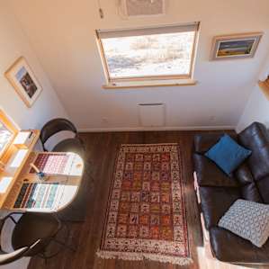 Tiny house with amazing views.