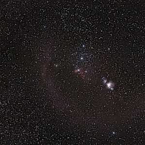 Orion Constellation from the campsite
