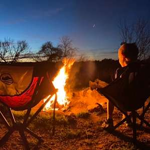 Beach Camp on Llano River