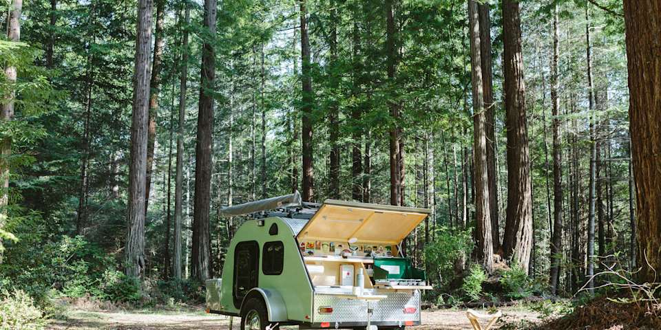 A Private Camping Oasis in the Redwoods