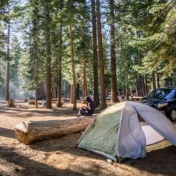 Lake Tahoe camping