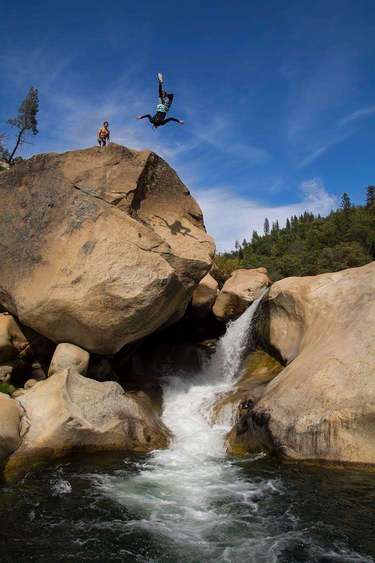 Rock Jumping Spot in Kamberg • Bathing Spot »