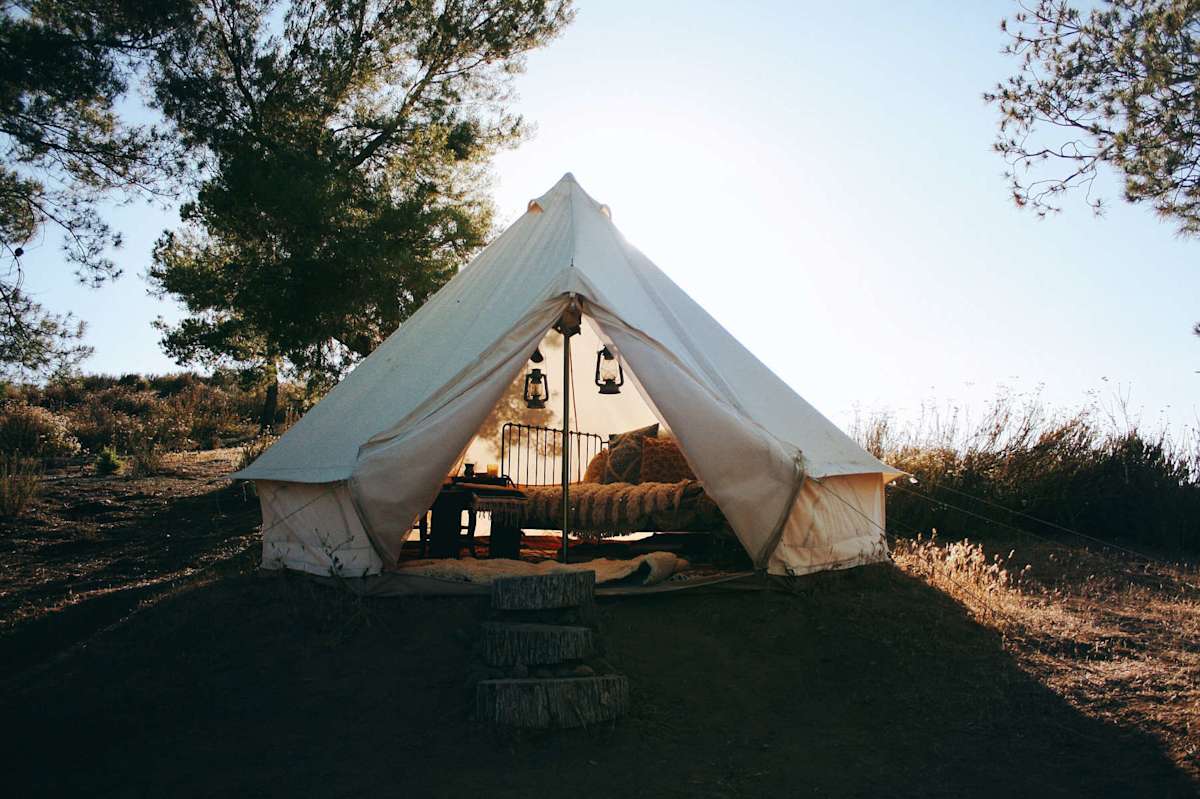 No sale tent camping