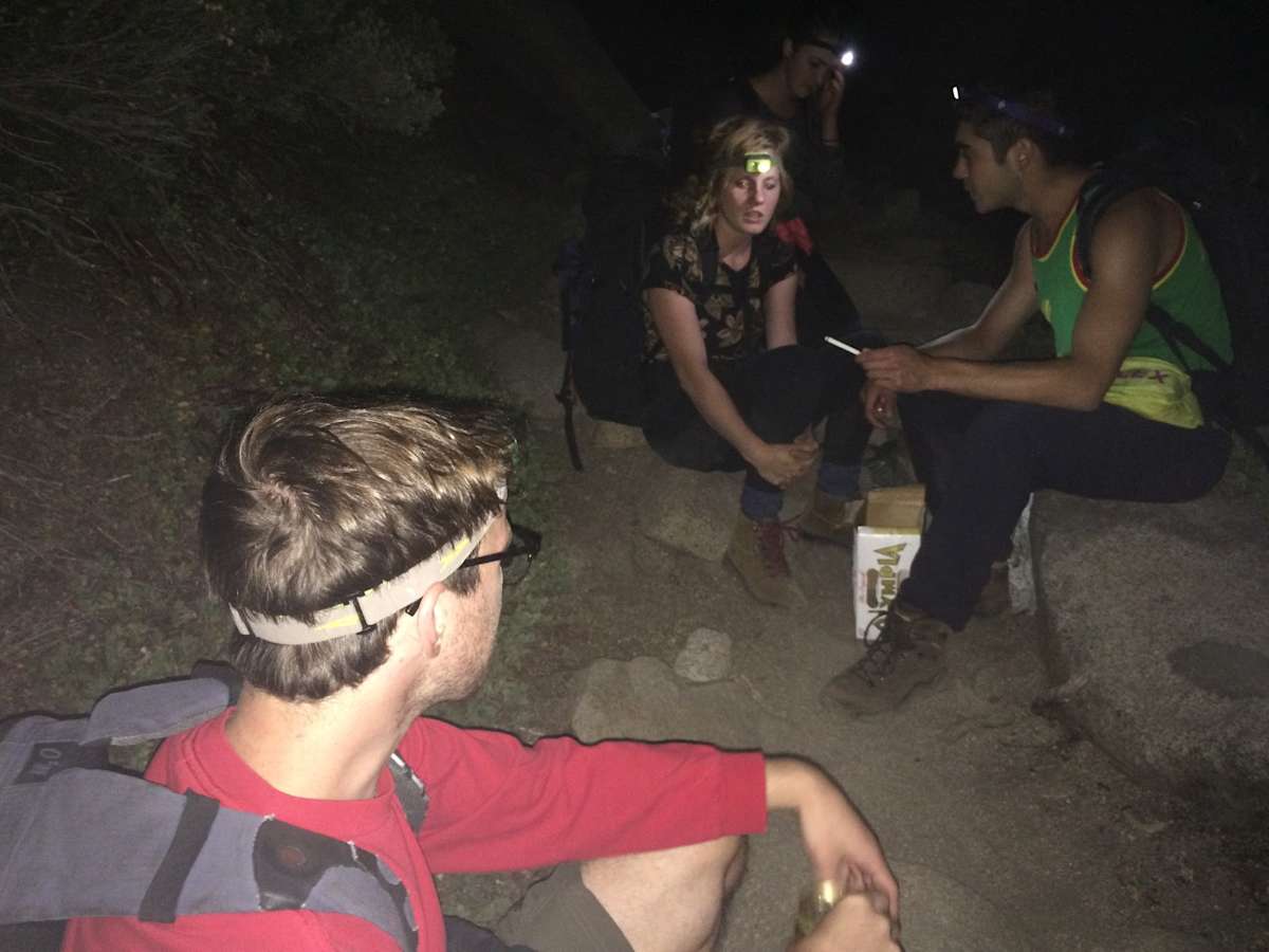 Night Hiking the Desolation Wilderness 