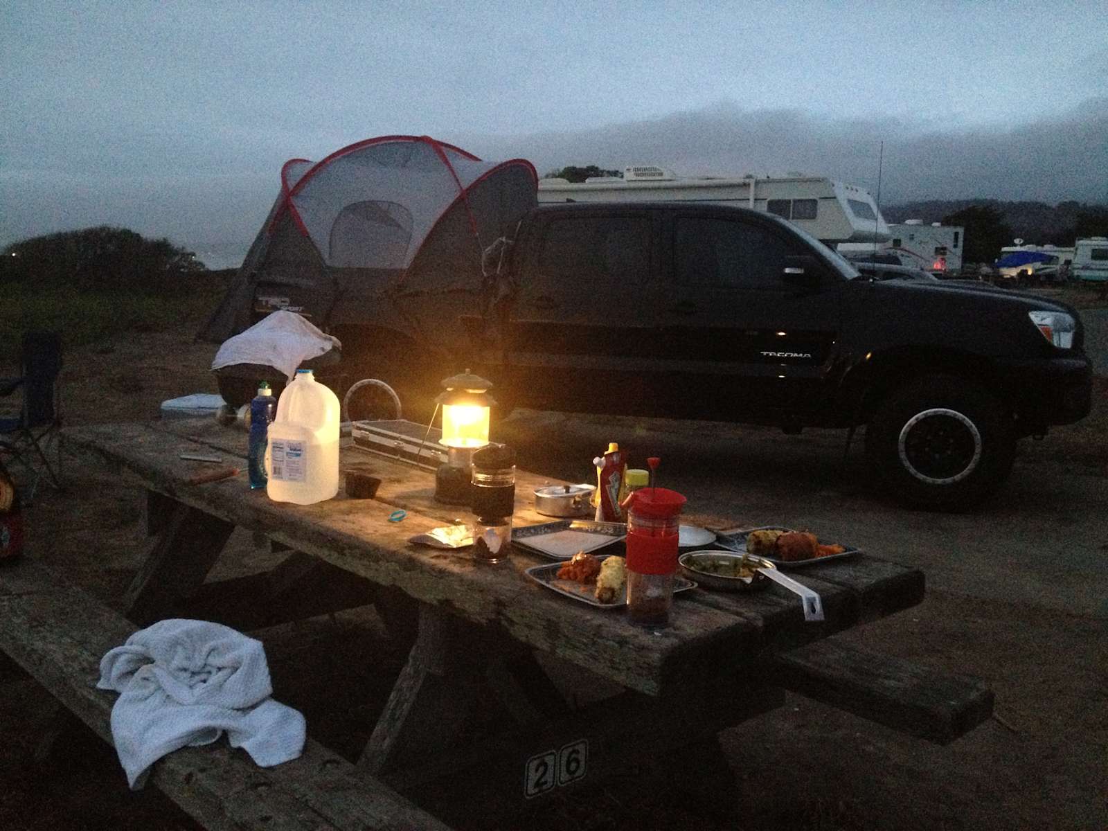 Francis Beach Campground Half Moon Bay Ca 6 Hipcamper Reviews And Tori B S Photo At Francis Beach Campground