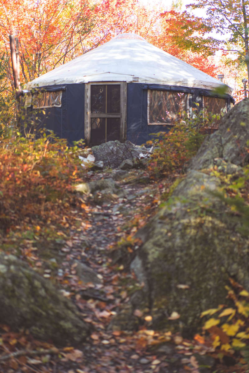 Yurt-Near Acadia National Park, Camps of the Pioneers, ME ...