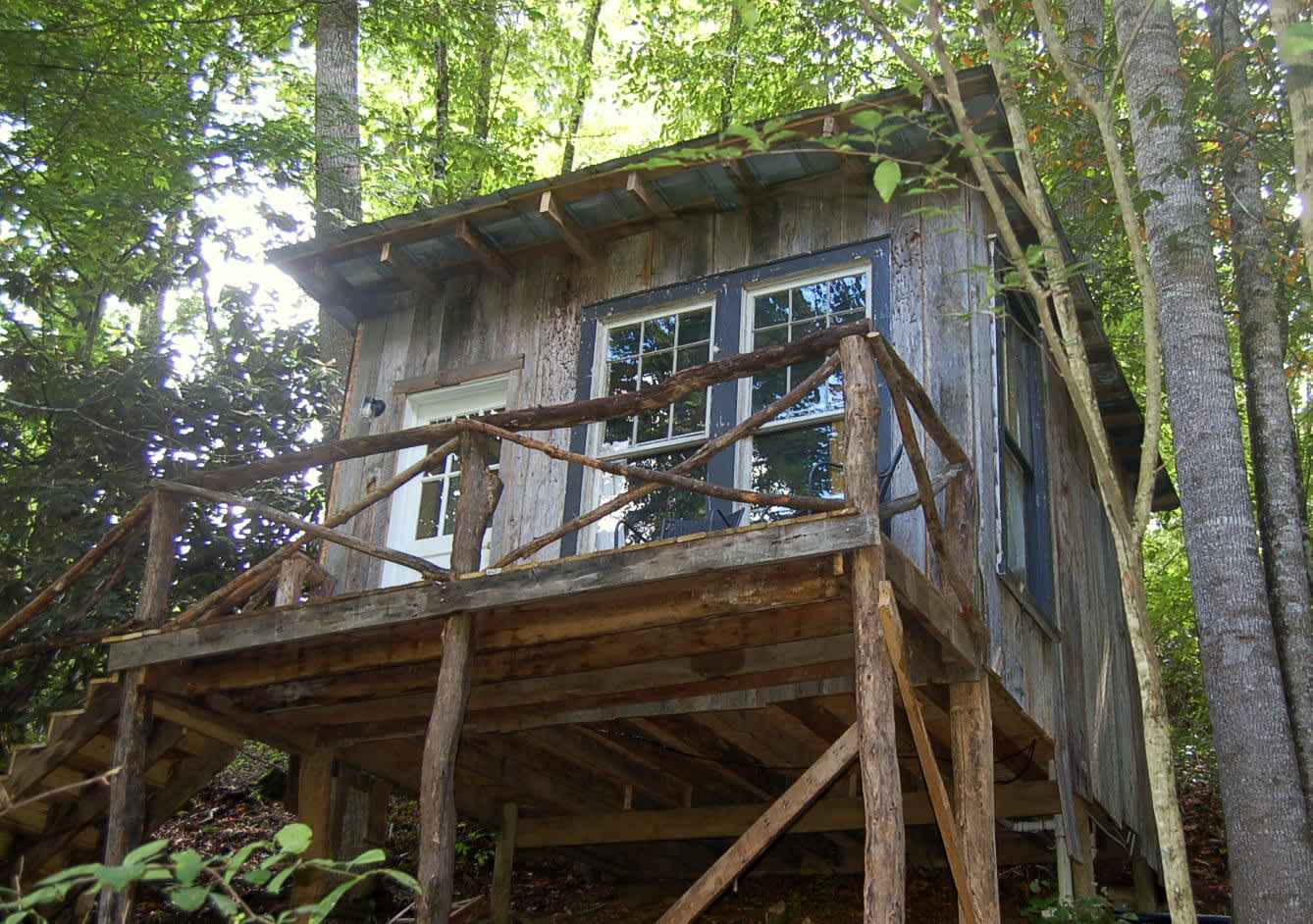 Treetop Cabin At Healing Springs Near New River State Park 3