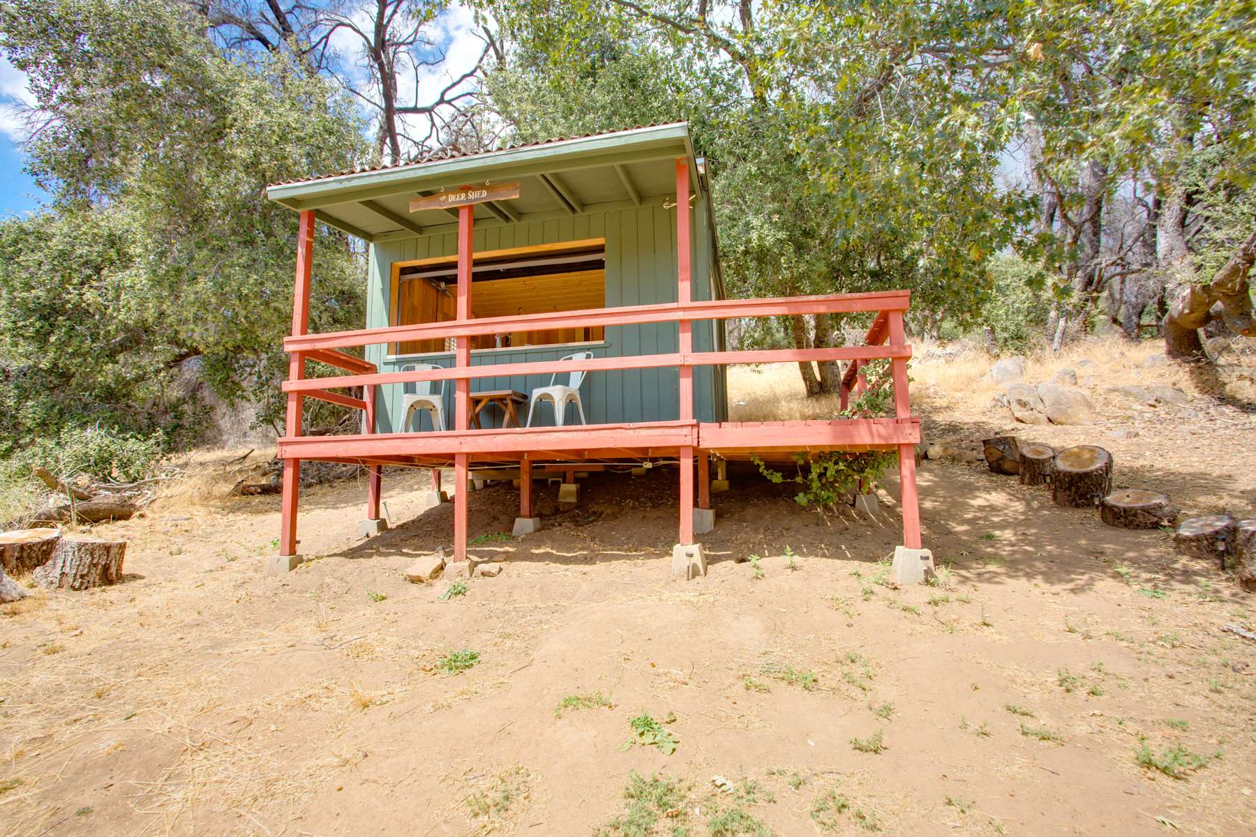 The Deer Shed Julian Glamping Julian Backcountry Retreat Ca 2