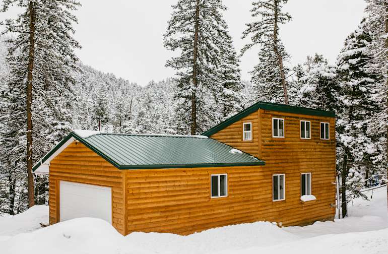 Modern San Isabel Cabin Camping